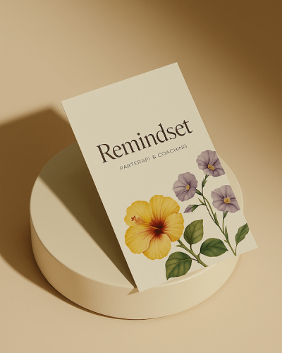 Poetisk branding: Remindset parterapi & Coaching