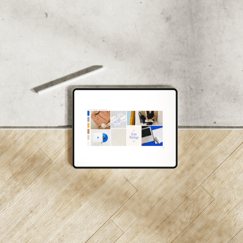 mockup ipad penorama